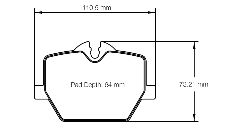 Pagid Brake Pad Set E8276 RSL29