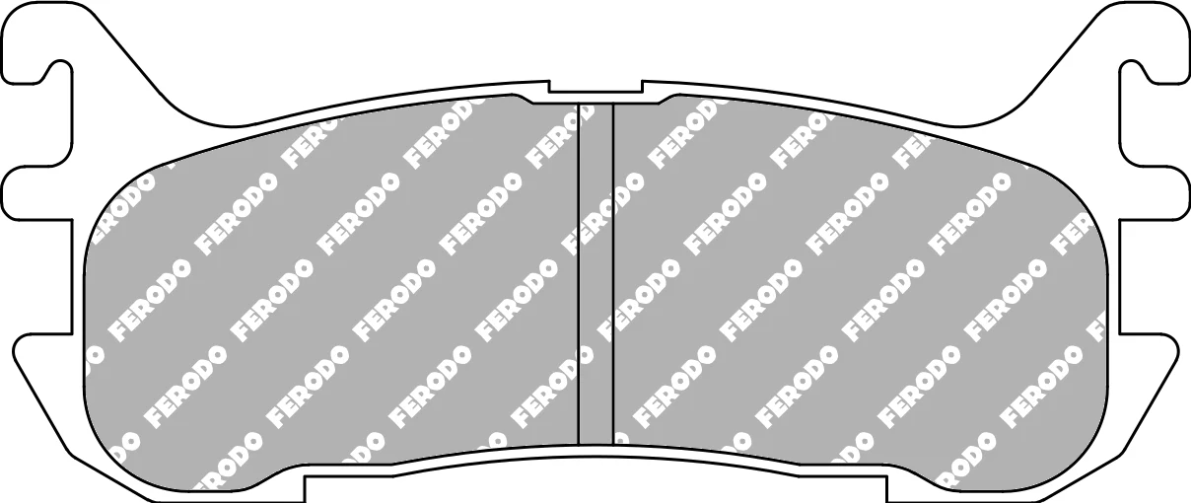Ferodo Brake Pad Set FCP1012H DS2500