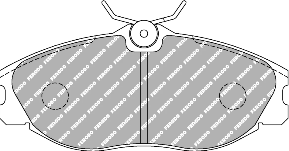 Ferodo Brake Pad Set FCP1063R DS3000