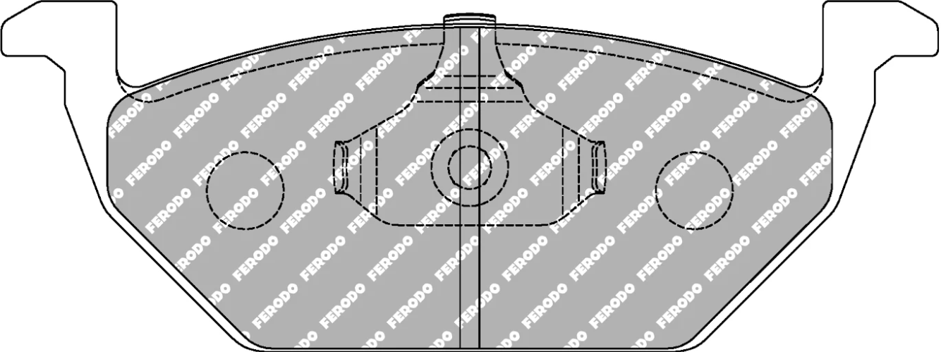 Ferodo Brake Pad Set FCP1094R DS3000