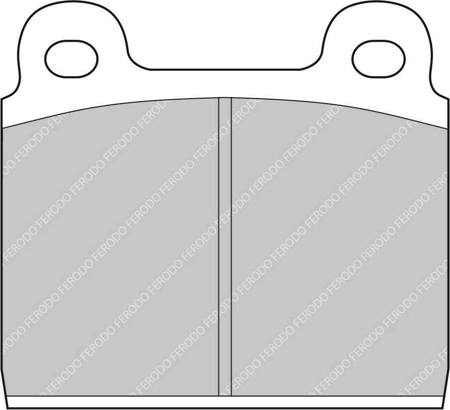 Ferodo Brake Pad Set FCP11H DS2500