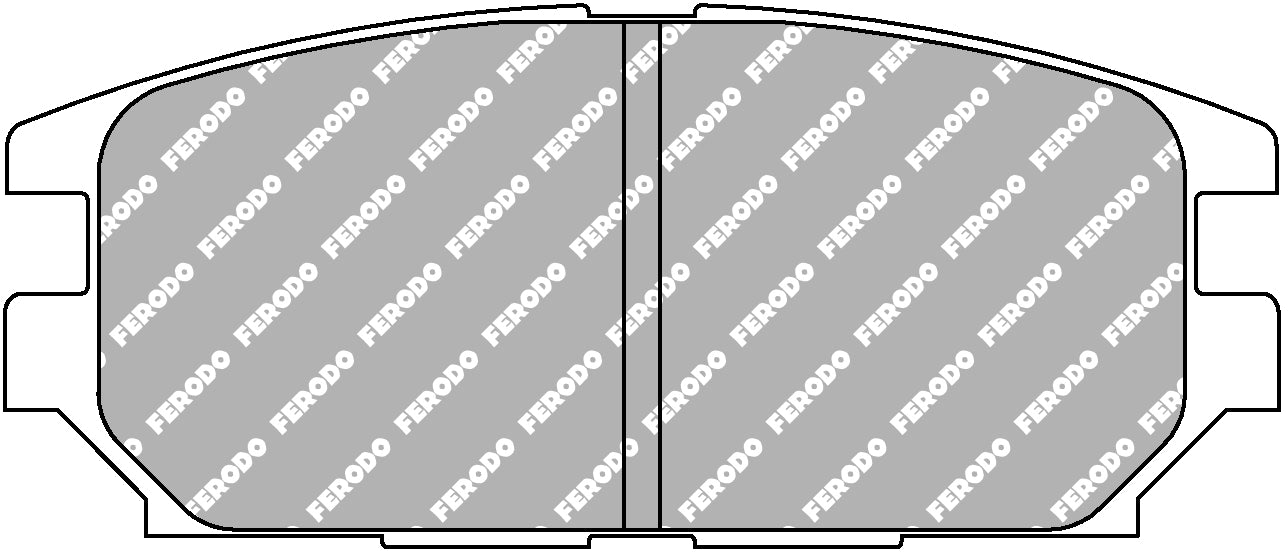 Ferodo Brake Pad Set FCP1280H DS2500