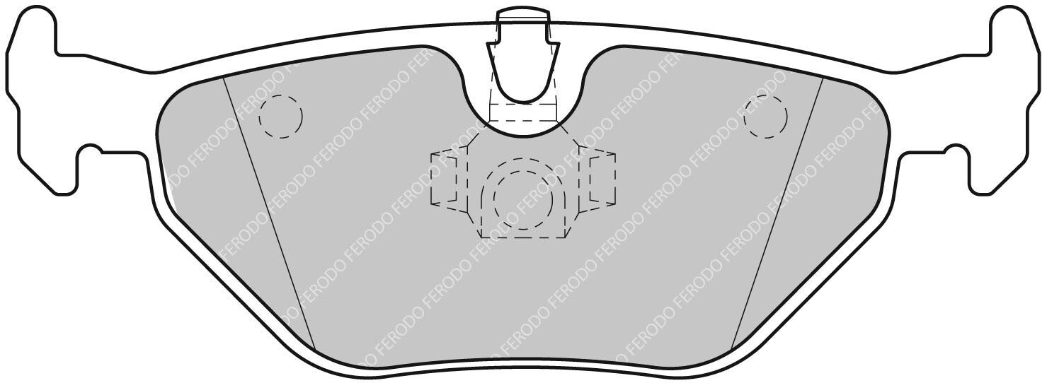 Ferodo Brake Pad Set FCP1301R DS3000