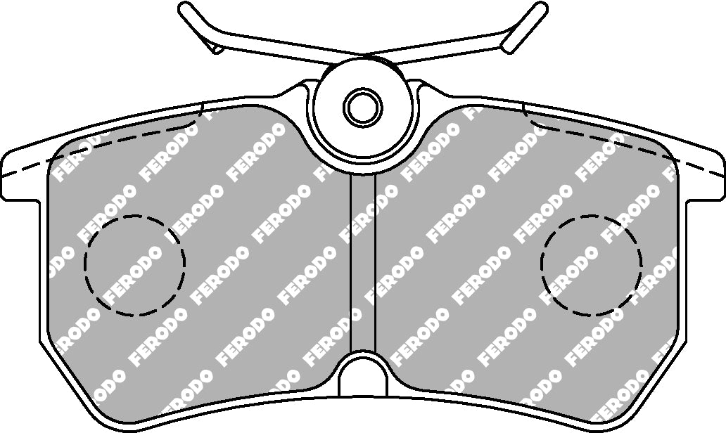 Ferodo Brake Pad Set FCP1319H DS2500
