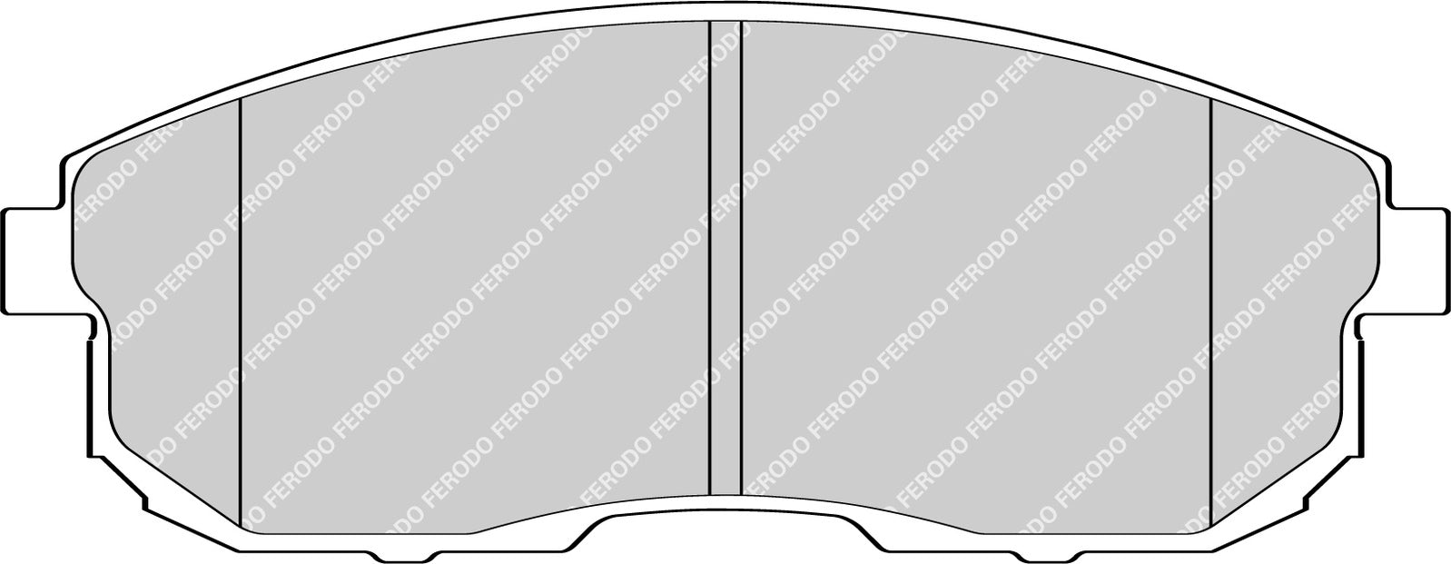 Ferodo Brake Pad Set FCP1430H DS2500