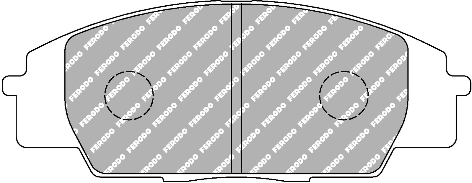 Ferodo Brake Pad Set FCP1444H DS2500