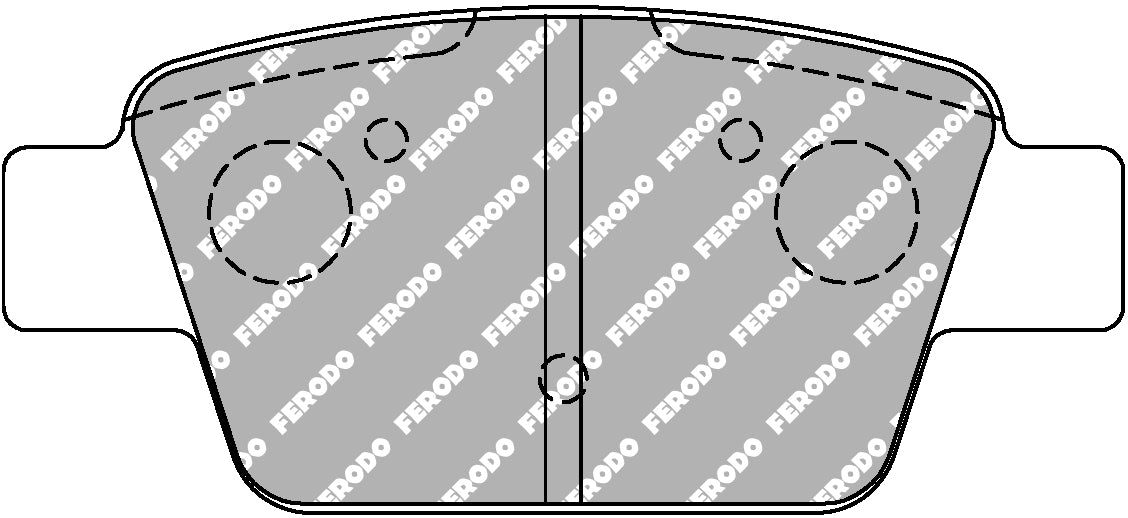 Ferodo Brake Pad Set FCP1469H DS2500