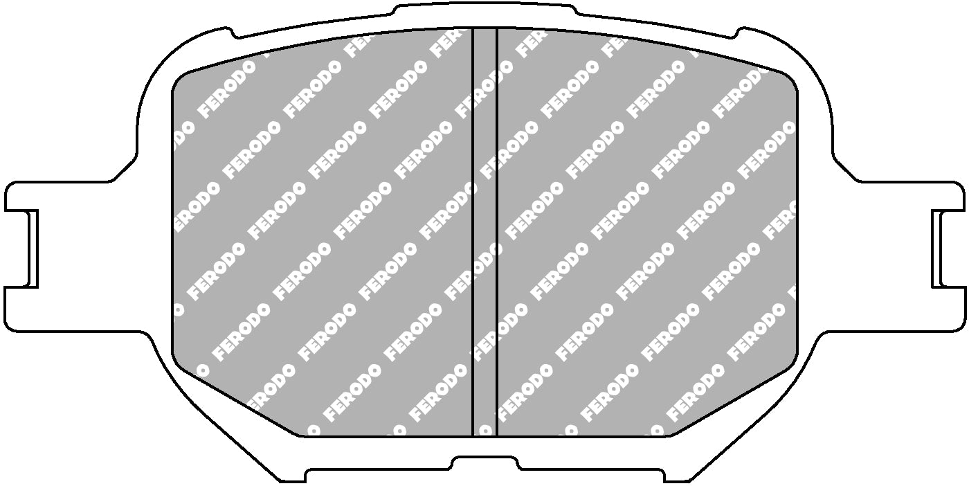 Ferodo Brake Pad Set FCP1528H DS2500