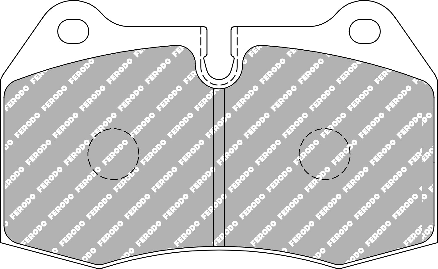 Ferodo Brake Pad Set FCP1561R DS3000