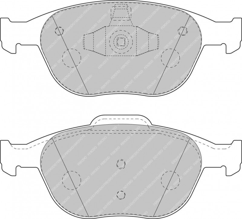 Ferodo Brake Pad Set FCP1568H DS2500