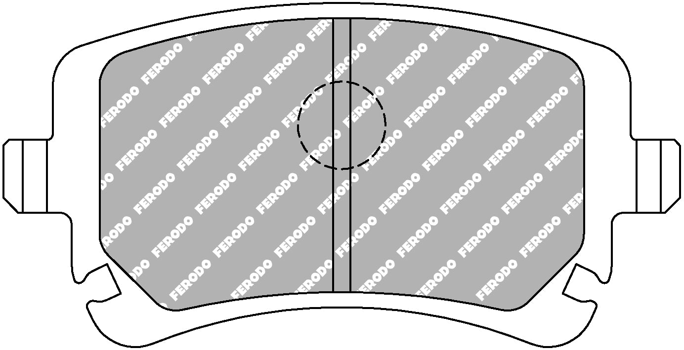 Ferodo Brake Pad Set FCP1655H DS2500