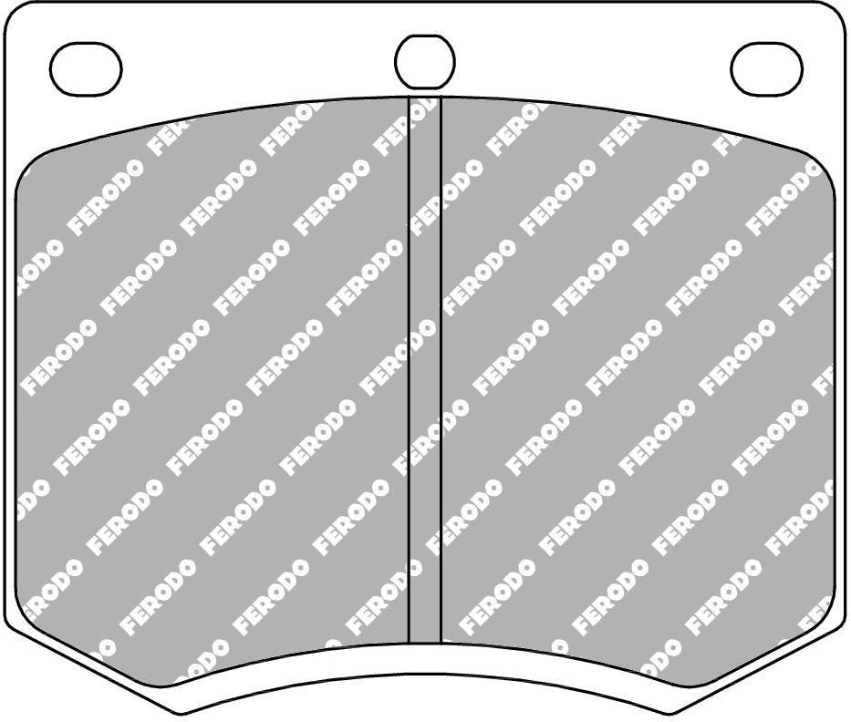 Ferodo Brake Pad Set FCP167H DS2500