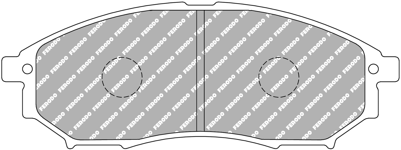 Ferodo Brake Pad Set FCP1690H DS2500