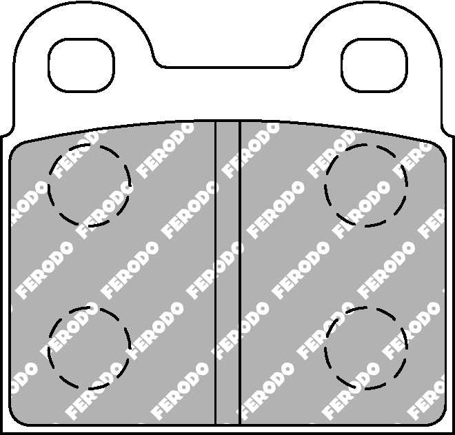 Ferodo Brake Pad Set FCP3R DS3000
