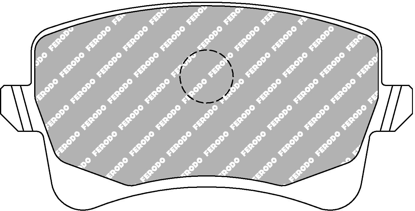 Ferodo Brake Pad Set FCP4050H DS2500