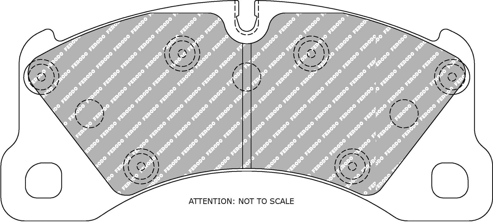 Ferodo Brake Pad Set FCP4064H DS2500