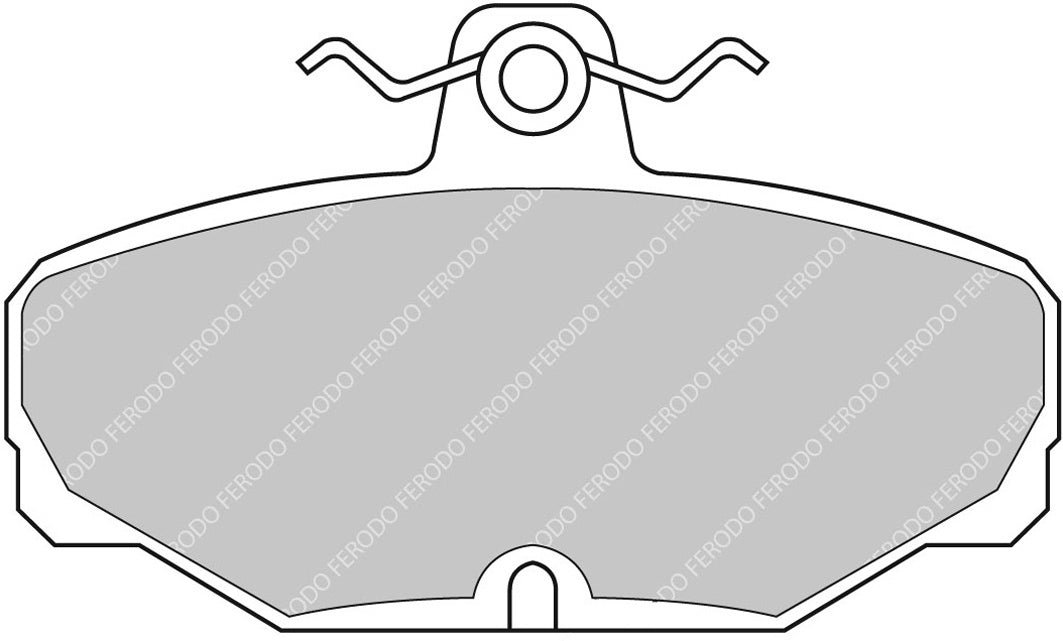 Ferodo Brake Pad Set FCP408H DS2500