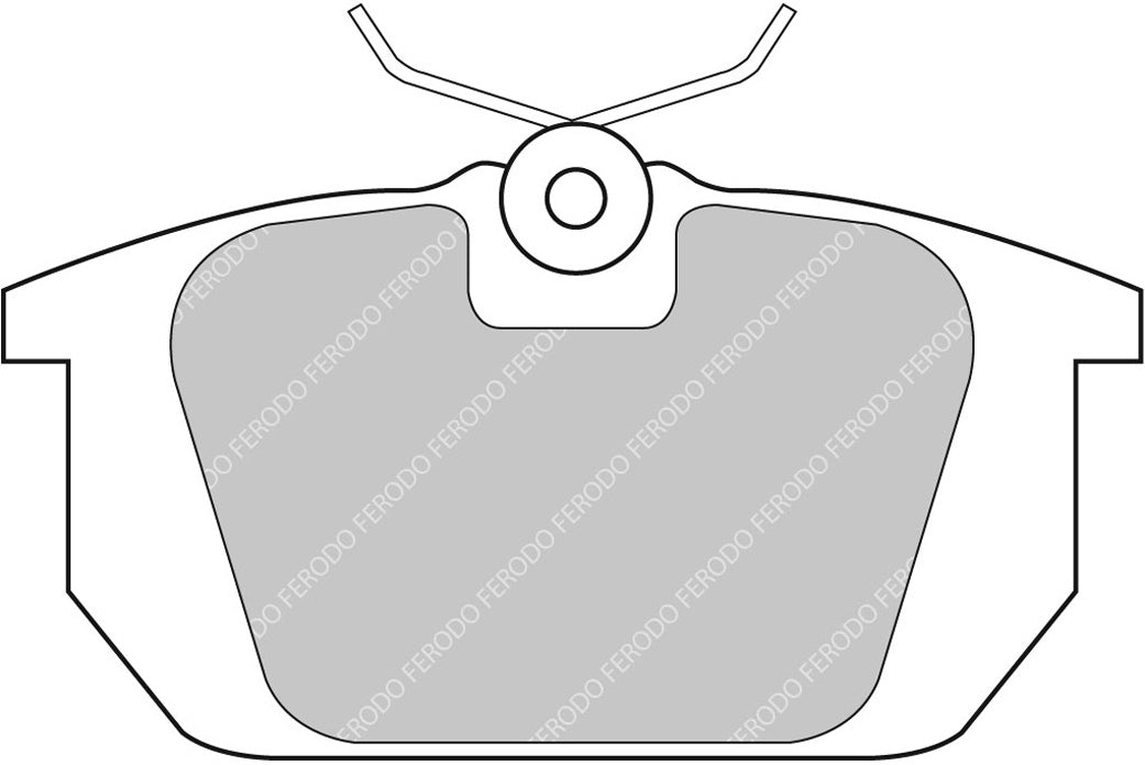 Ferodo Brake Pad Set FCP409H DS2500
