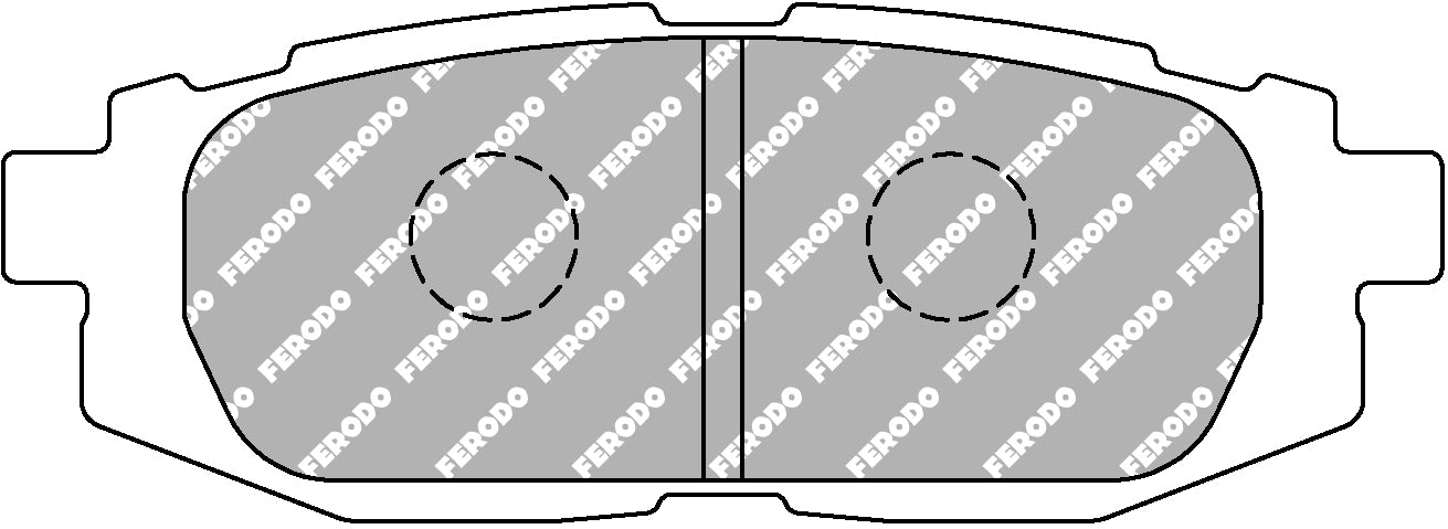Ferodo Brake Pad Set FCP4187H DS2500