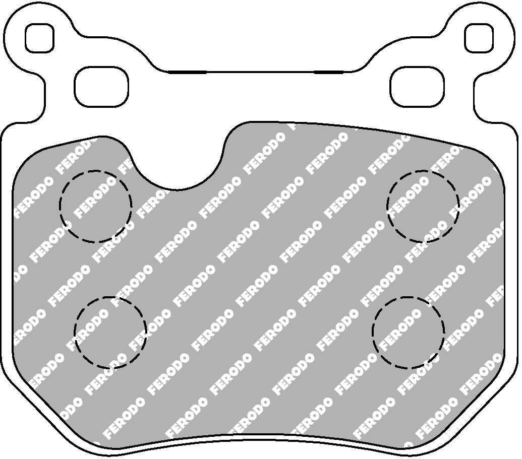 Ferodo Brake Pad Set FCP4217H DS2500