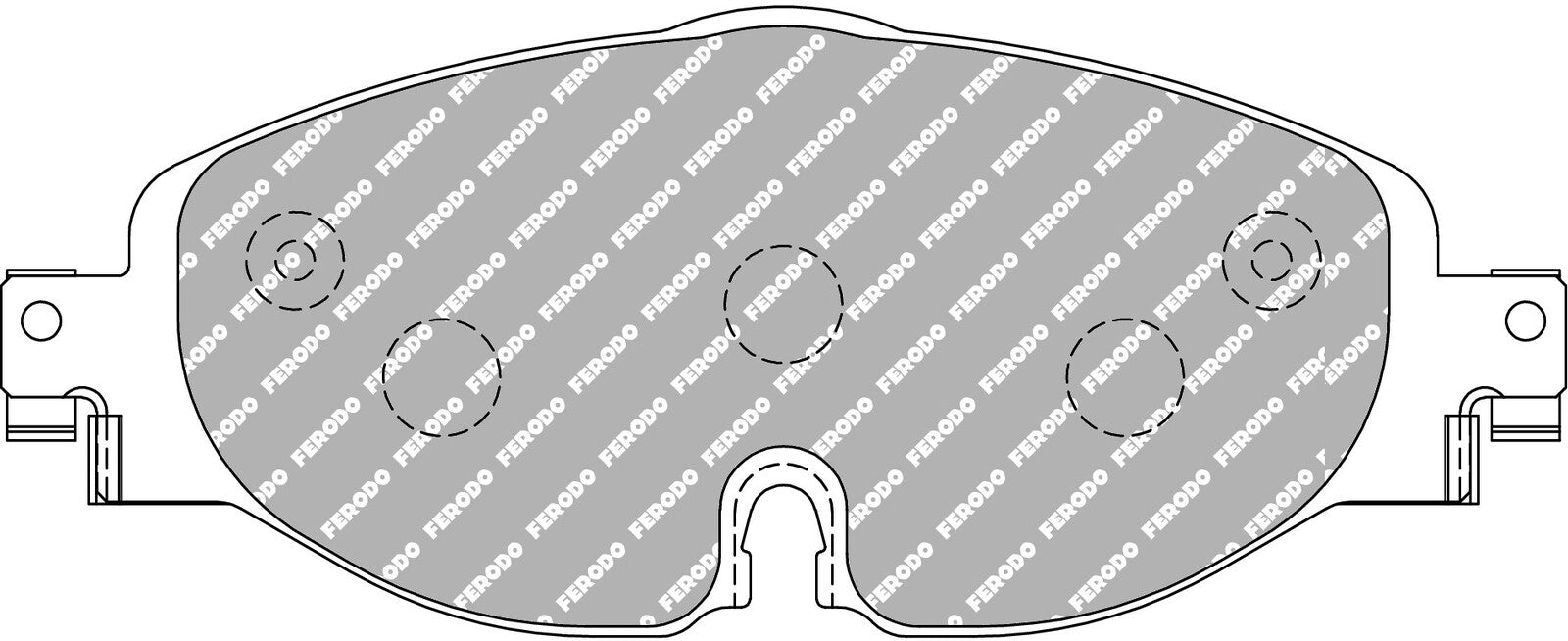 Ferodo Brake Pad Set FCP4433H DS2500