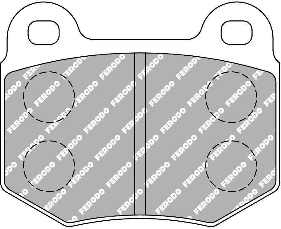 Ferodo Brake Pad Set FCP448H DS2500