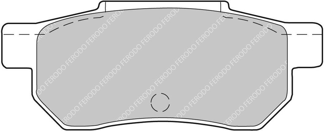 Ferodo Brake Pad Set FCP472H DS2500