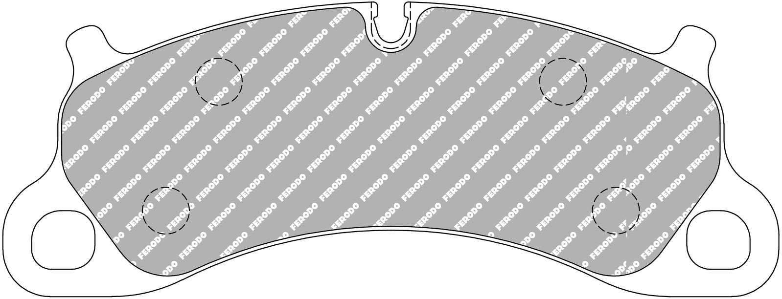 Ferodo Brake Pad Set FCP4955H DS2500