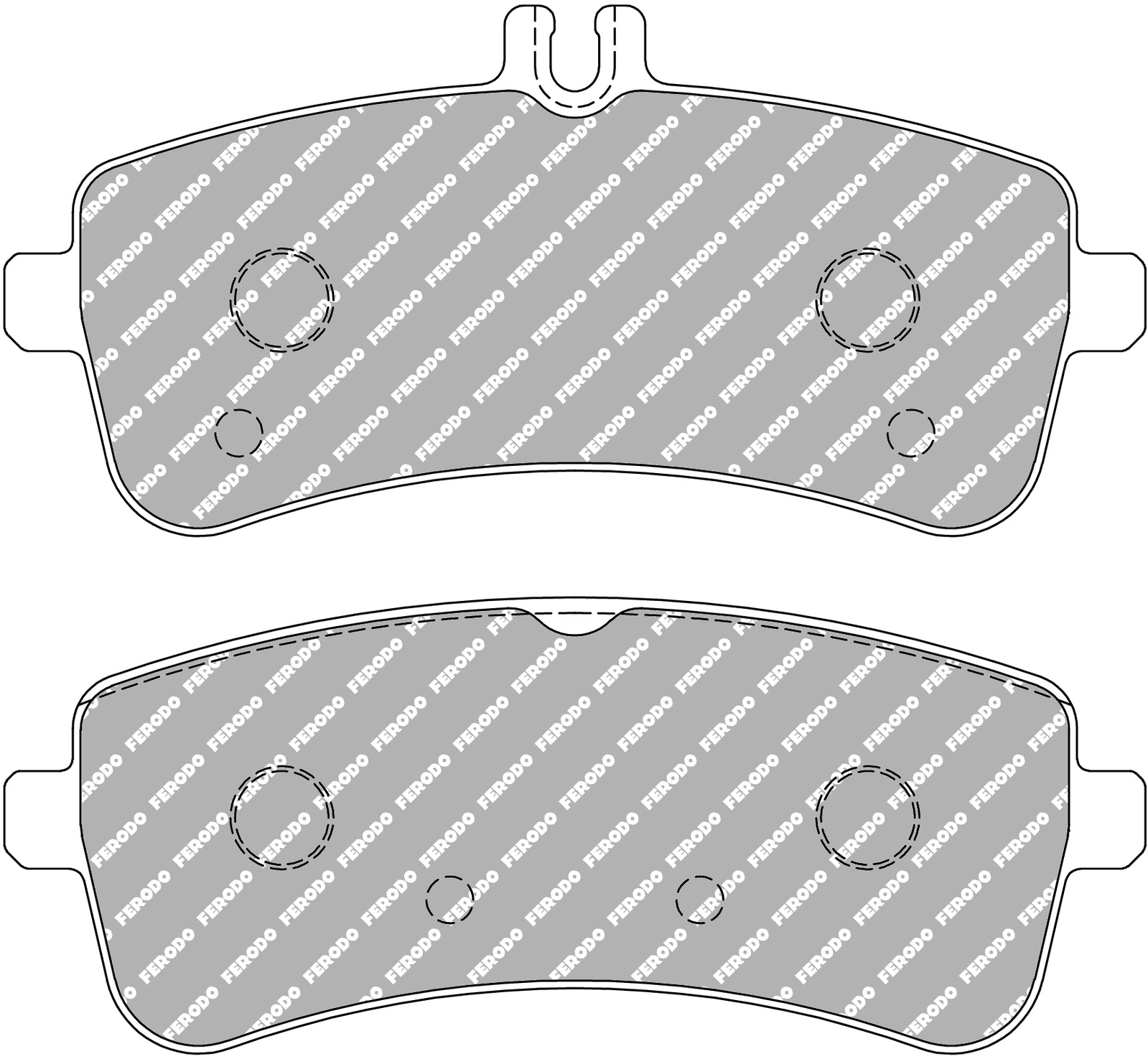 Ferodo Brake Pad Set FCP5108H DS2500