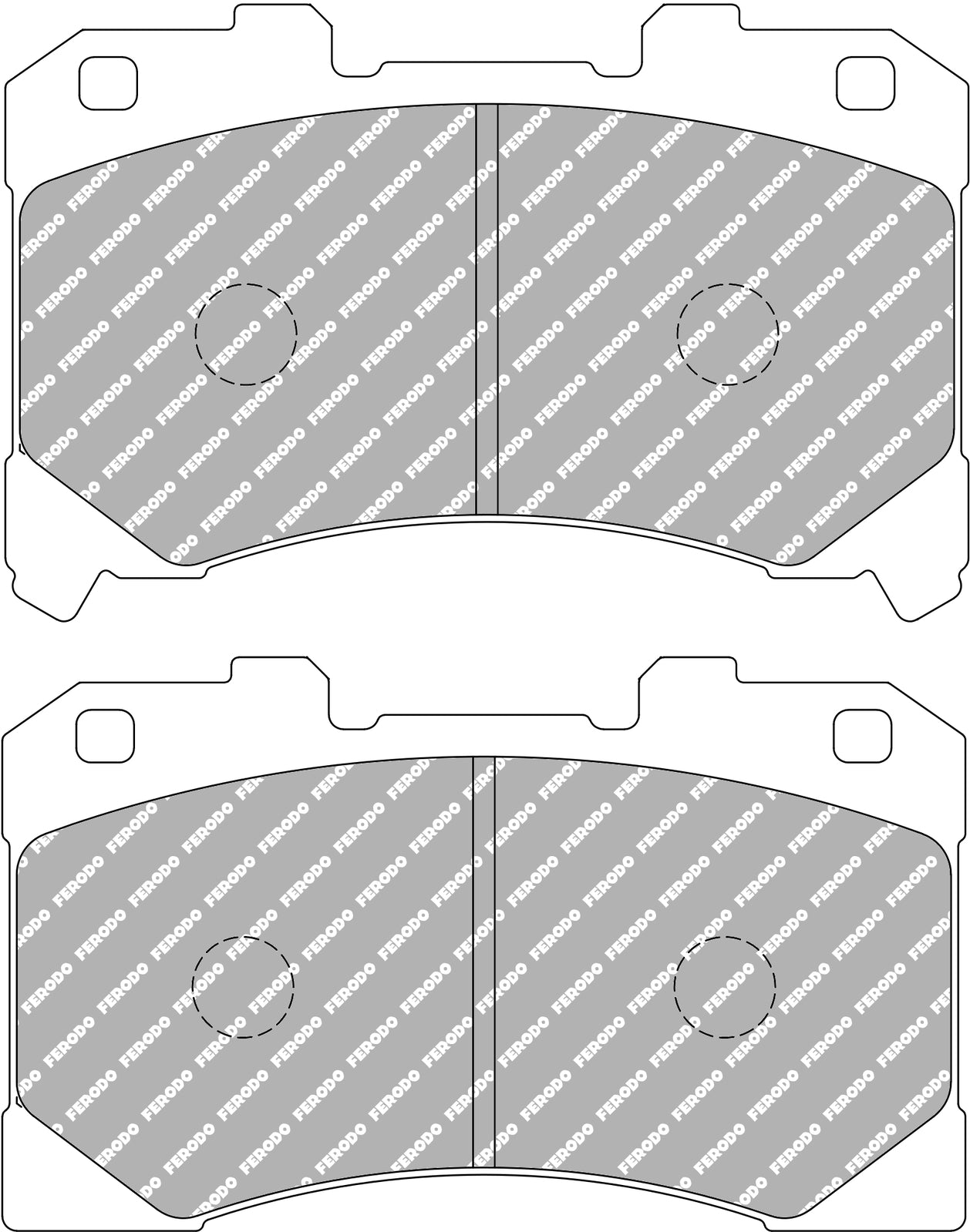 Ferodo Brake Pad Set FCP5261H DS2500