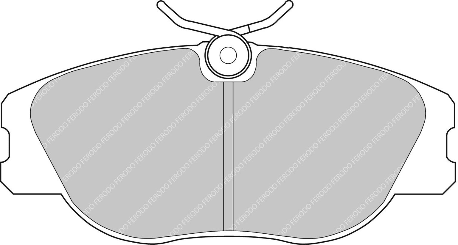 Ferodo Brake Pad Set FCP565R DS3000