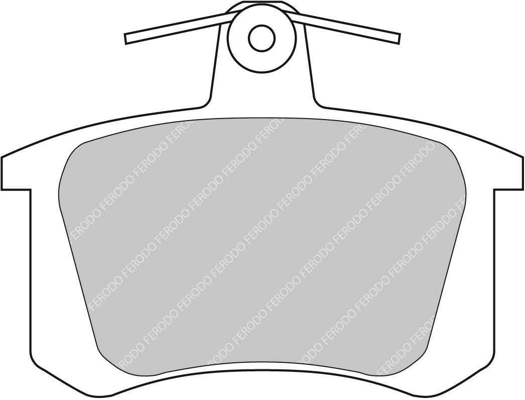 Ferodo Brake Pad Set FCP596H DS2500