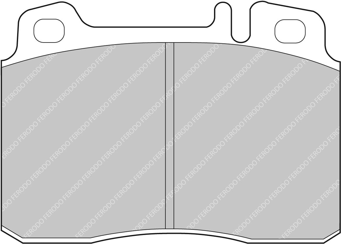 Ferodo Brake Pad Set FCP646H DS2500
