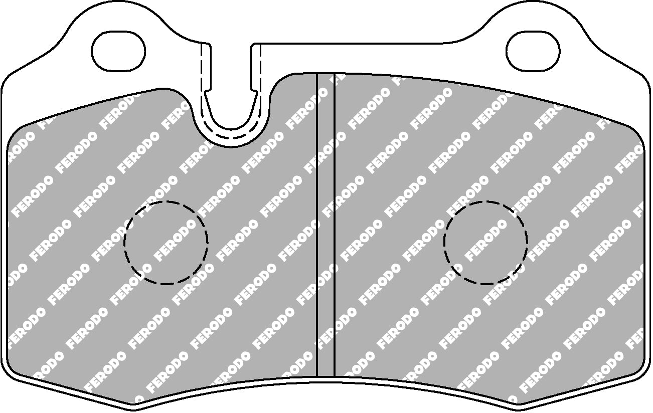 Ferodo Brake Pad Set FCP721H DS2500