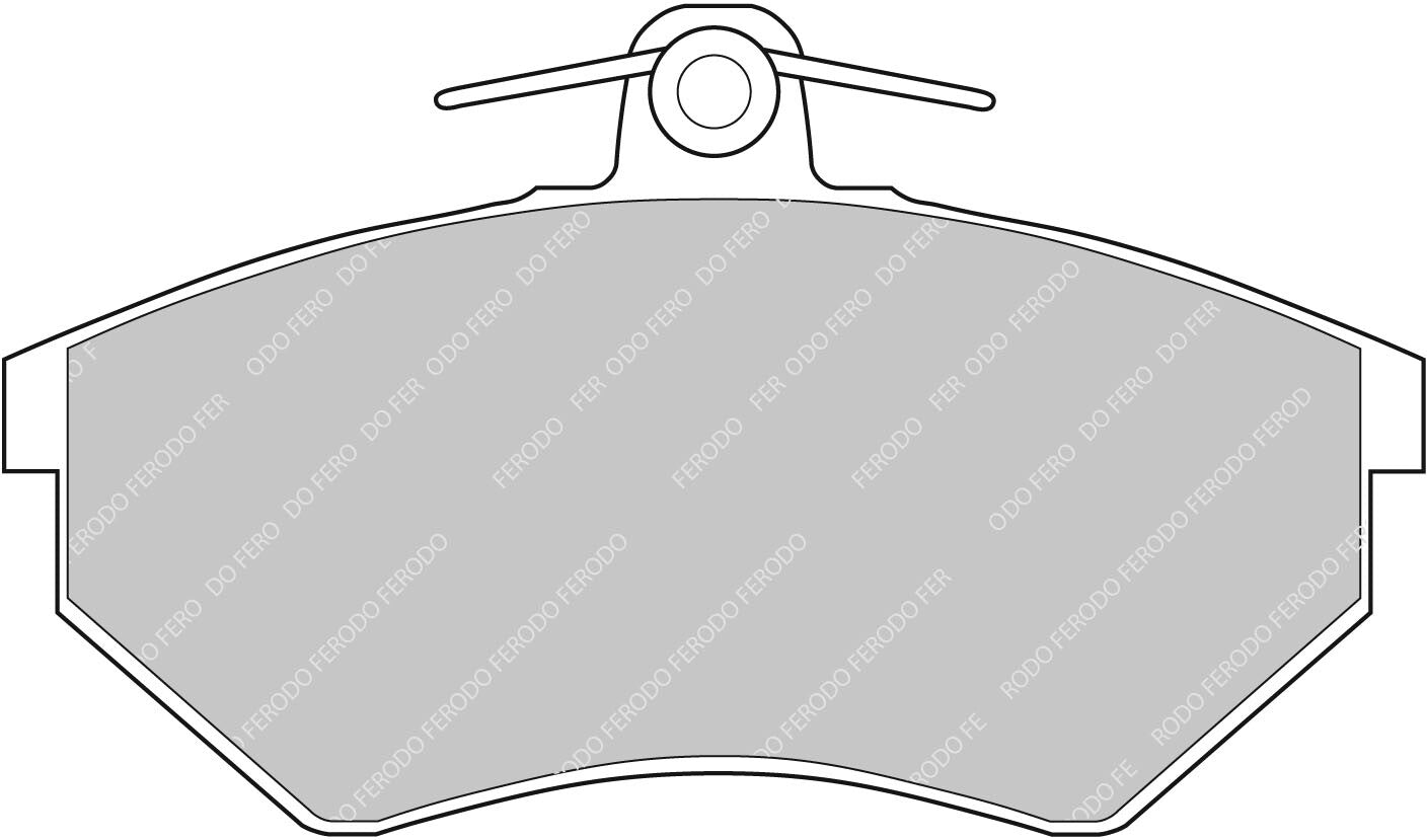 Ferodo Brake Pad Set FCP774H DS2500