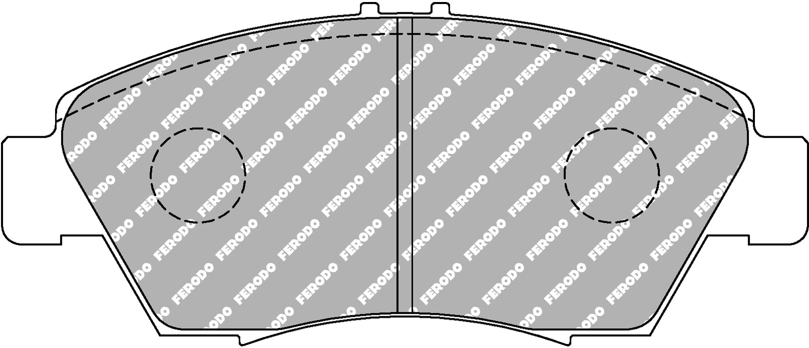 Ferodo Brake Pad Set FCP776H DS2500