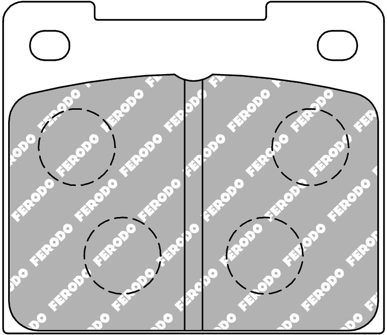 Ferodo Brake Pad Set FCP809Z DSUNO