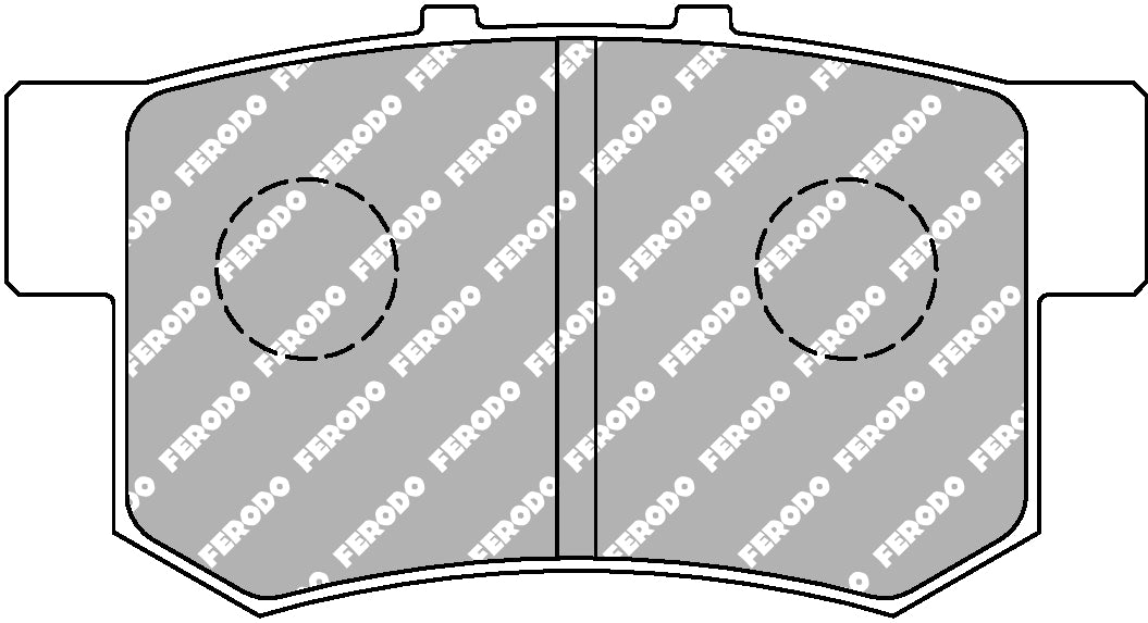 Ferodo Brake Pad Set FCP956H DS2500