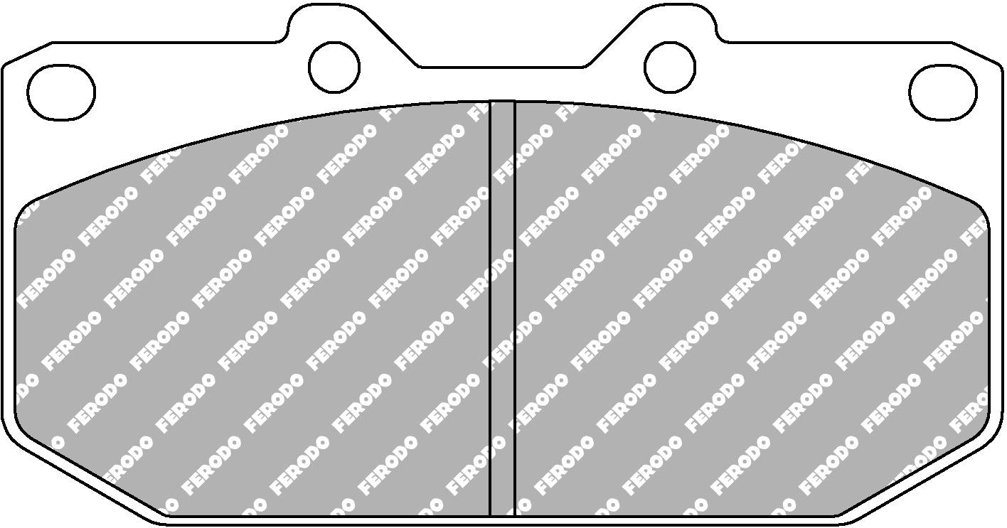 Ferodo Brake Pad Set FCP986R DS3000