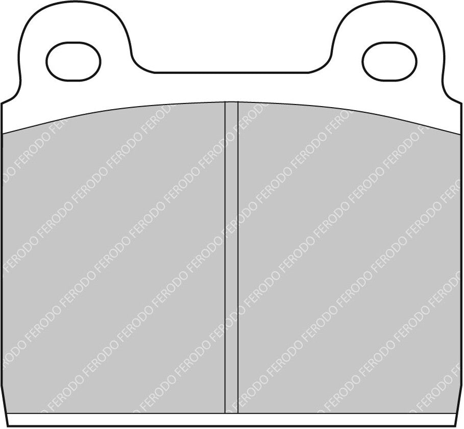 Ferodo Brake Pad Set FDS11 DS Performance