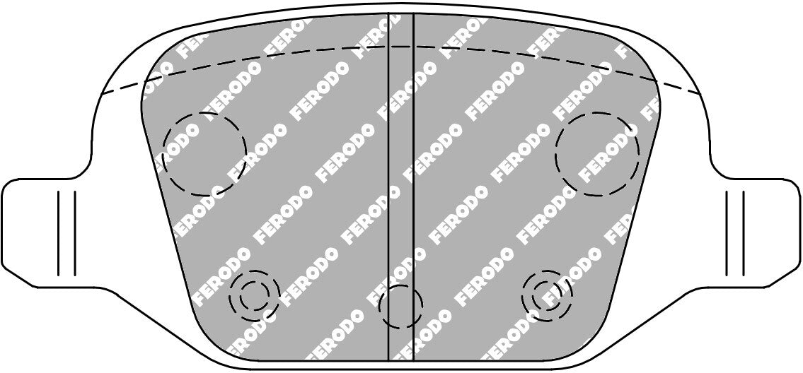 Ferodo Brake Pad Set FDS1324 DS Performance