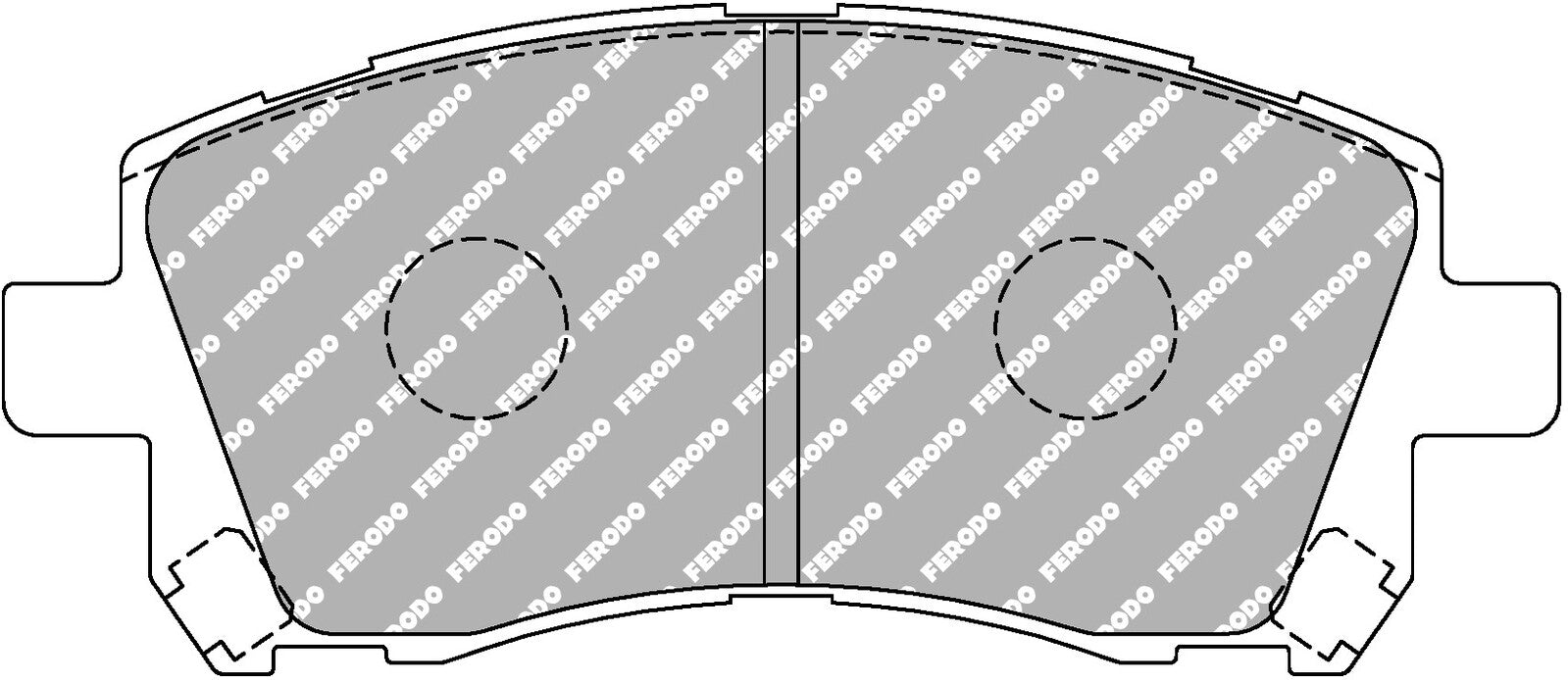 Ferodo Brake Pad Set FDS1327 DS Performance