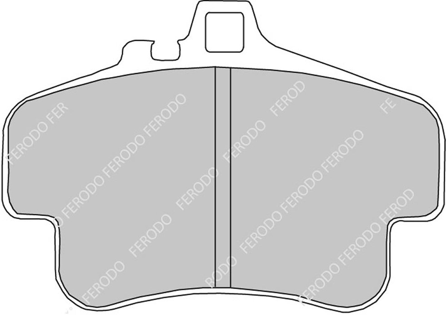 Ferodo Brake Pad Set FDS1435 DS Performance