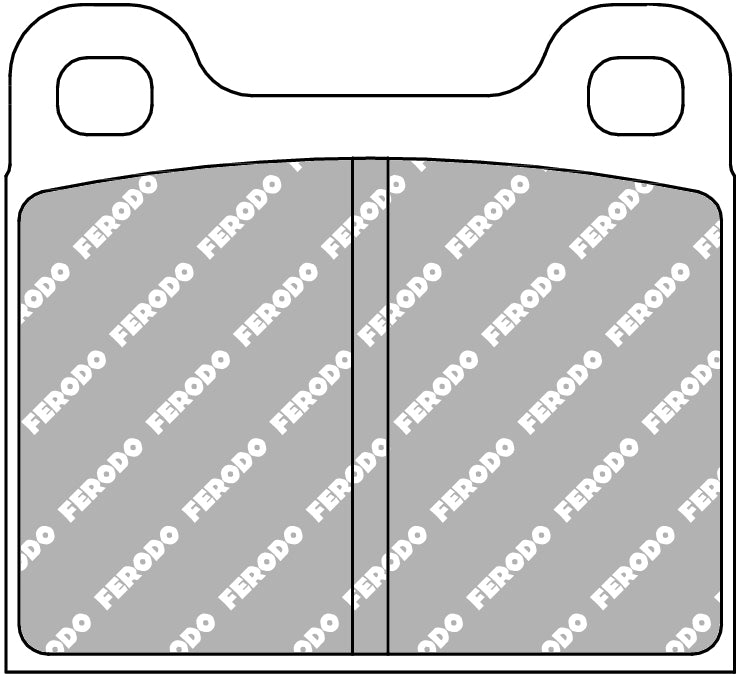 Ferodo Brake Pad Set FDS2 DS Performance