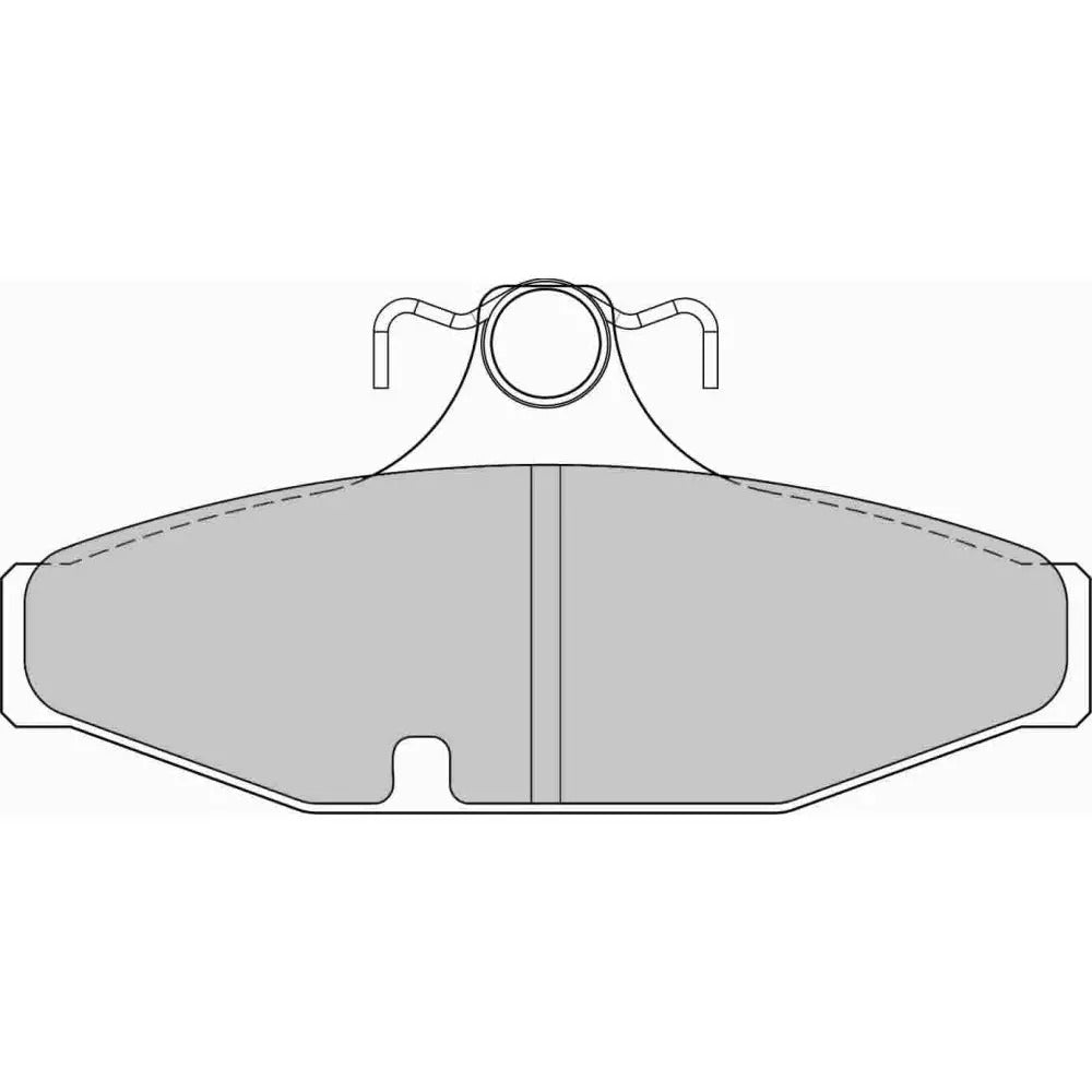 Ferodo Brake Pad Set FDSE6002 DS Performance