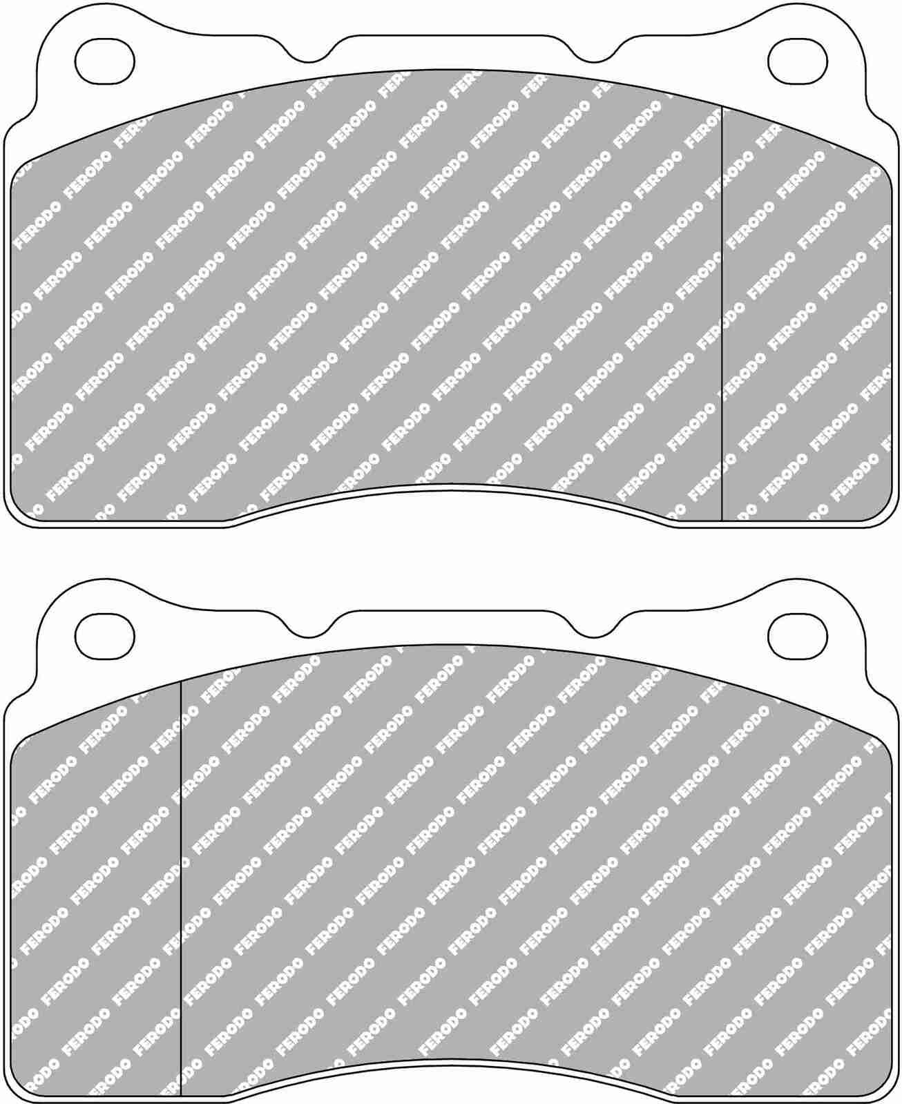 Ferodo Brake Pad Set FDSE6006 DS Performance