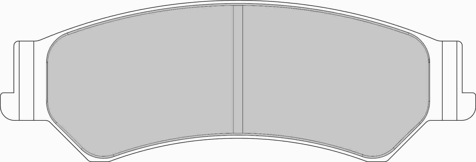 Ferodo Brake Pad Set FDSE6013 DS Performance
