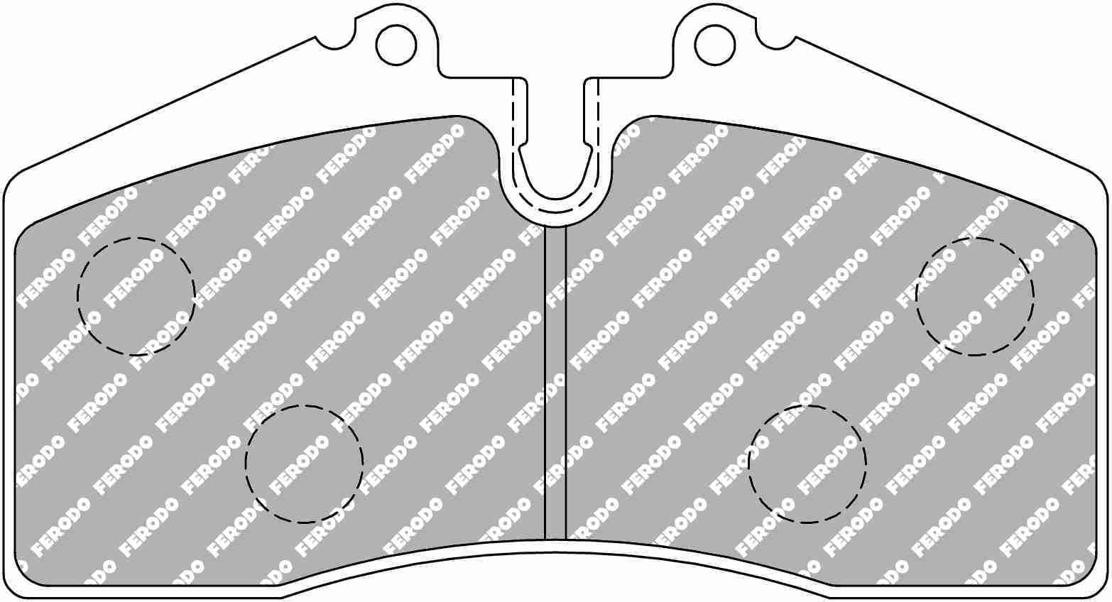 Ferodo Brake Pad Set FDSE6022 DS Performance