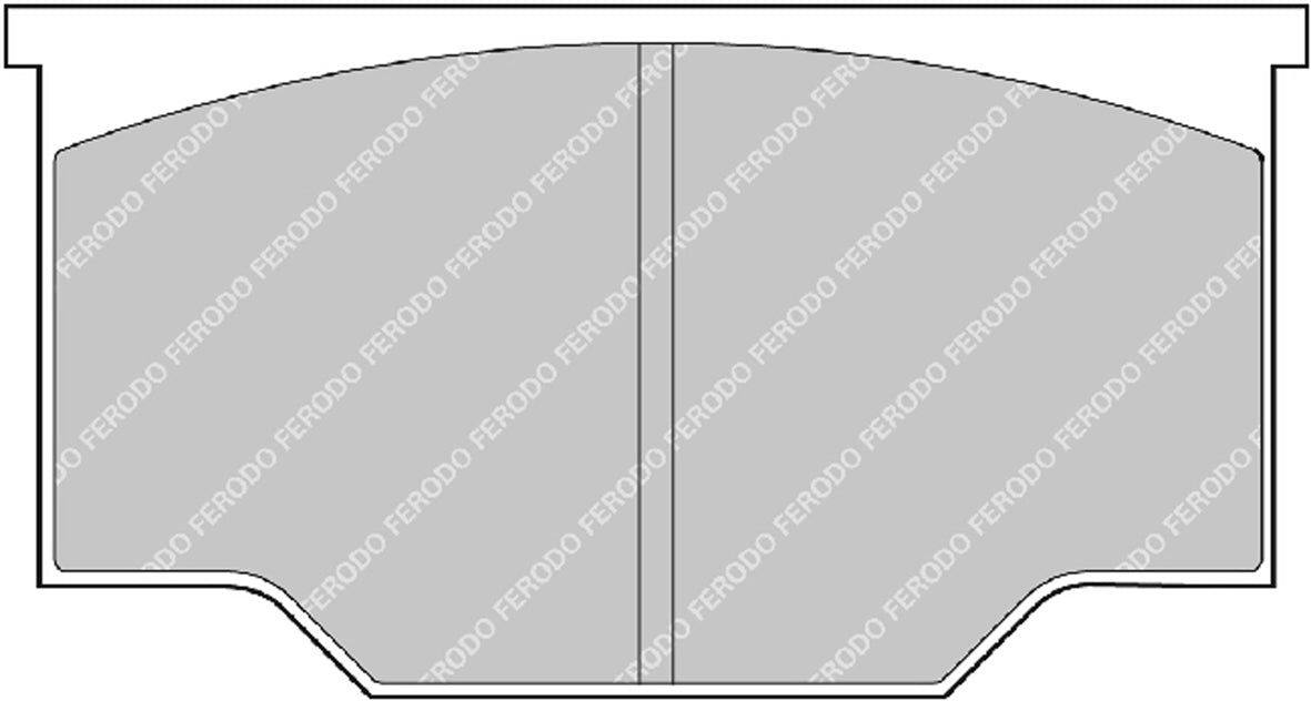 Ferodo Brake Pad Set FRP101R DS3000