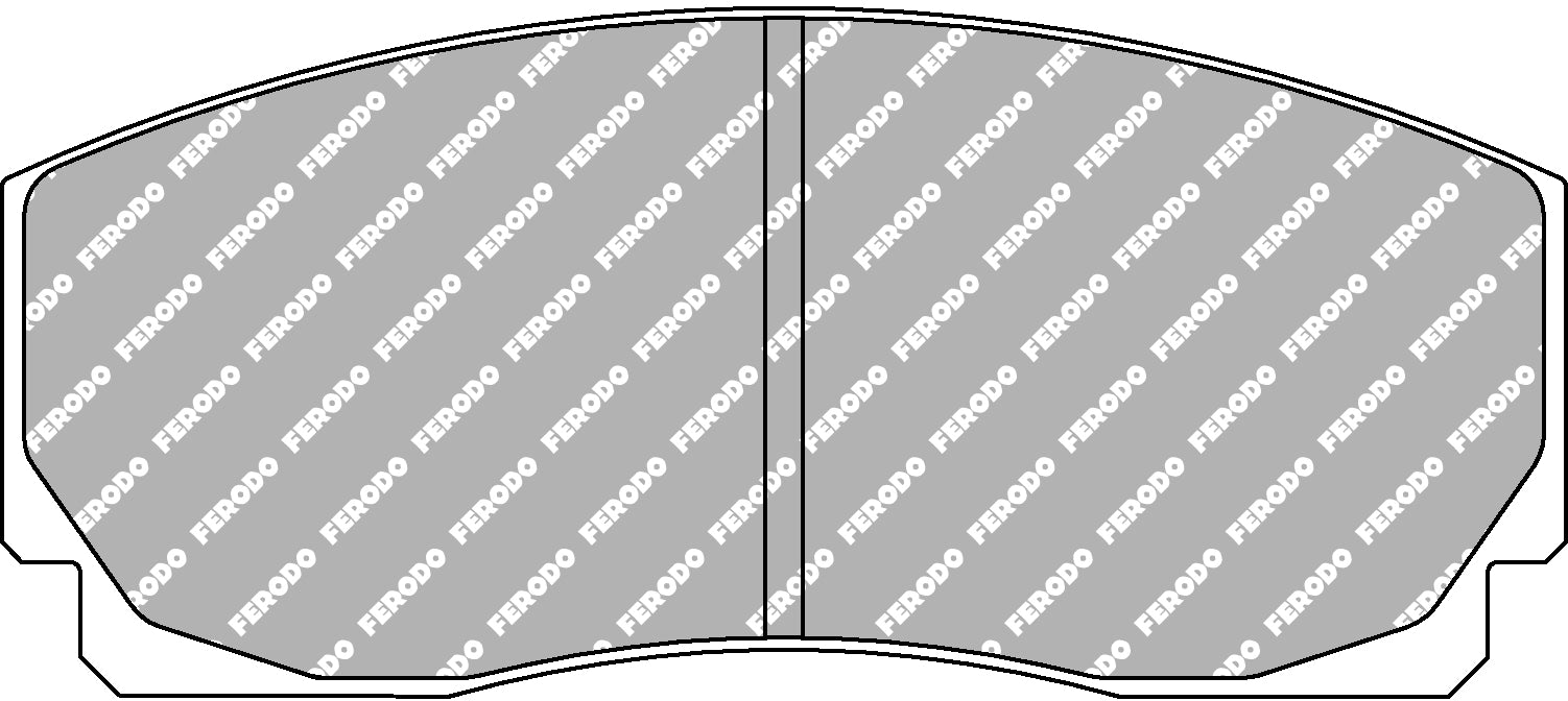 Ferodo Brake Pad Set FRP203Z DSUNO